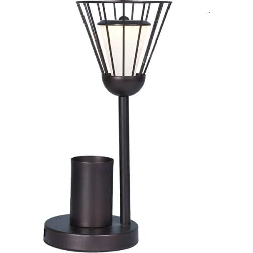 Home Metal Color Changing Portable Luminaire Led Vintage Restaurant Table Lamp Bedroom Lamp bedside lamp