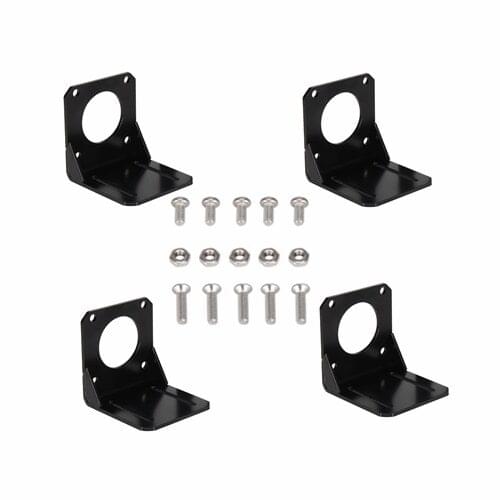 1Pcs 3mm Thickness Stainless Steel Holder Fixer For 42 Type Step Motor With Screws&Nuts