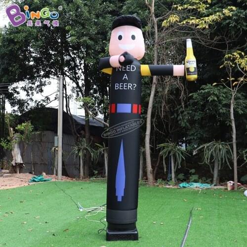 Customized 3mH Inflatable Waving-Hand Air Dancer Balloon For Bar Event Decoration - BG-D0120