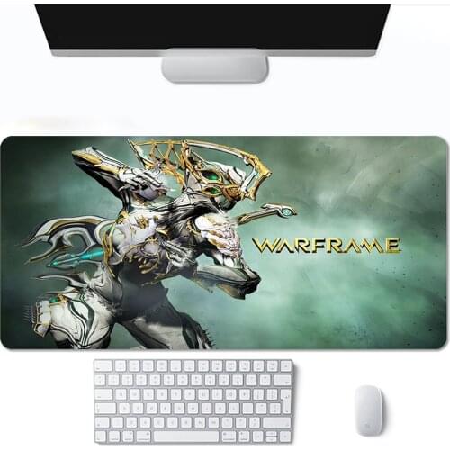 Mouse Mat WarFrame Mause Pad Gamer Desk Mats Gaming Computer Kawaii Big Mousepad Cute Table Pads Kawai Xl Custom Rug Carpet Pc
