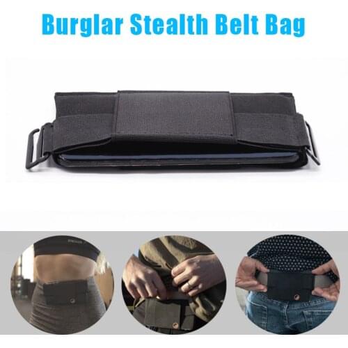 Hot Minimalist Invisible Travel Wallet Waist Packs Bag Mini Pouch for Key Card Phone Sports Outdoor Hidden Security Men Wallet