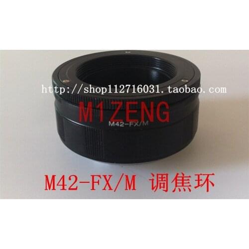 M42-fx Macro Focusing Helicoid adapter ring for M42 42mm lens to Fujifilm fuji XE3/XH1/XA3/XA5/XT1 xt3 xt20 xt100 xpro2 camera