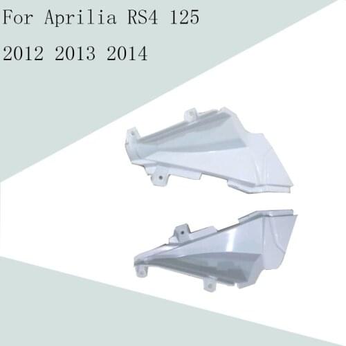 For Aprilia RS4 125 2012 2013 2014 Motorcycle Unpainted Body left and right side Small cover ABS injection fairing Accessories