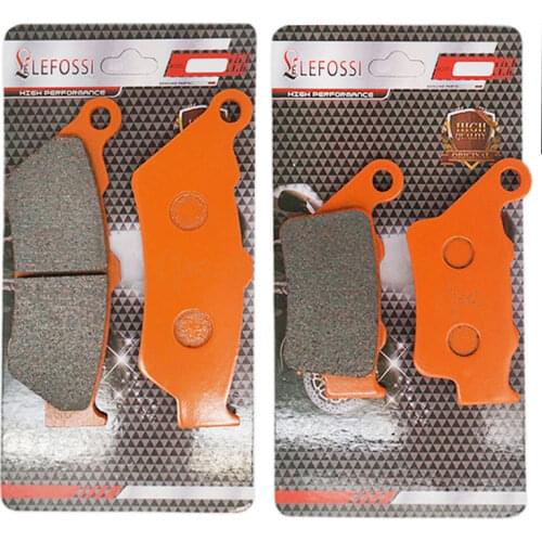 Motorcycle Part Front Rear Brake Pads Disc For BMW F650CS 2000-2007 F650GS 1999-2012 F650ST 1997-2000 G650GS 2009-2014