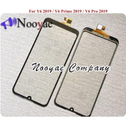 Black/white Sensor For Huawei Y6 2019 / Y6 Prime 2019 / Y6 Pro 2019 Touch Screen Digitizer Glass Panel ; 10pcs/lot