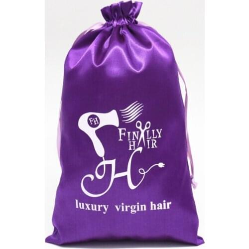 Silk bags Jewelry Satin Bag Product Packaging Pouches Custom Logo Drawstring Bags Wholesale