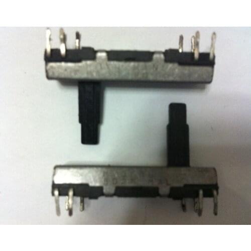 Slide potentiometer 3.5 cm with a single point 10KB axis 15MM free shippping