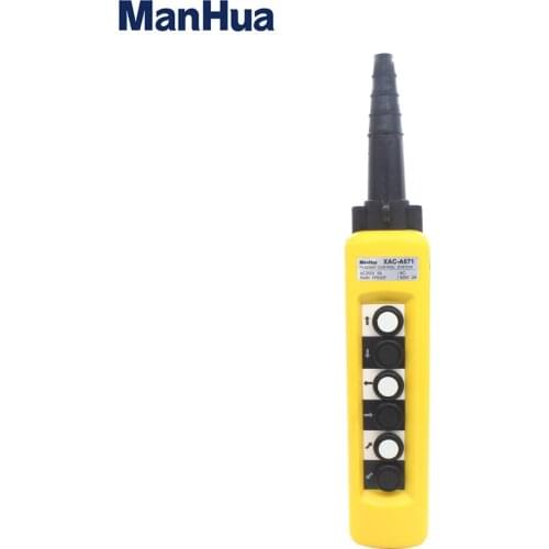 ManHua XAC-A671 Waterproof pendant control station push button switches(designed for lifting and handling applications)