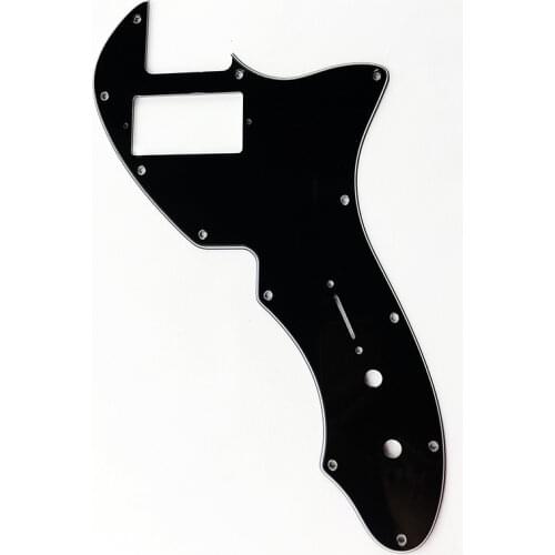 Pleroo Guitar Parts - For Tele 69 Thinline Guitar Pickguard Scratch Plate With PAF Humbucker
