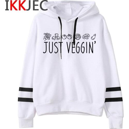 Vegan hoodies female 2021 printed hip hop women sweatshirts Korea