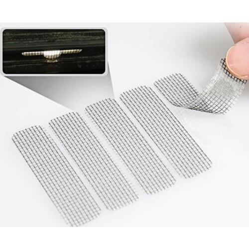 10Pcs Window Patches Self-adhesive DIY Professional Fly Screen Repair Patches for Household Mosquito Nets Repair Patches Anti-in