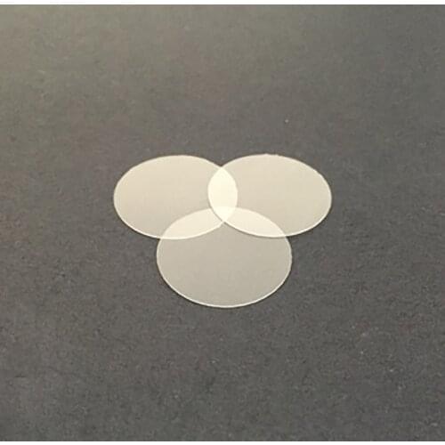 100PCS 60 70 80 90 100mm Large Round Microscope Glass Coverslip Slides Cover Glass F Preparation of Specimen Microscope Slides