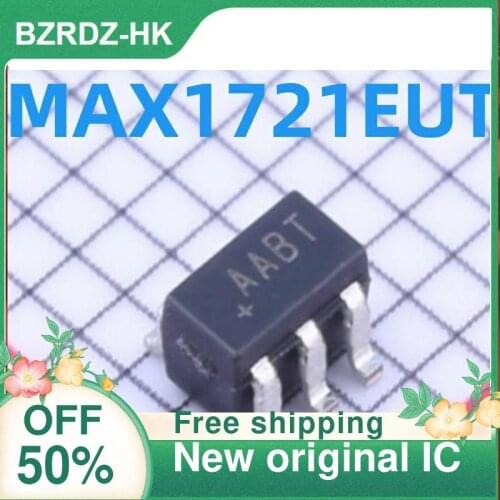 2-10PCS/lot MAX1721EUT+T AABT SOT23-6 nuevo original