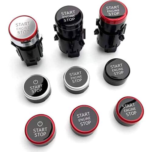 8W1905217F One Key Start Ignition Switch Button Car Accessories Supplies For Audi A4 B9 A5 Q5 8W1 905 217