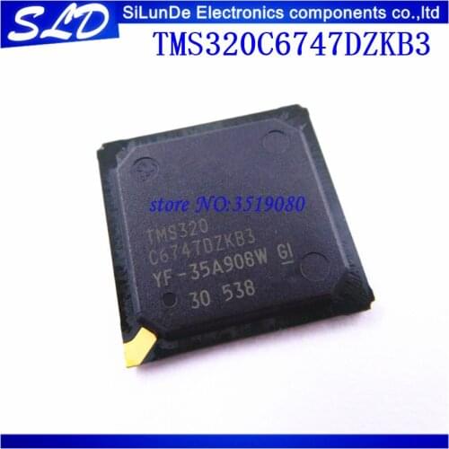 Free Shipping 2pcs/lot TMS320C6747DZKB3 TMS320 C6747DZKB3 BGA256
