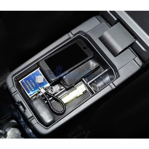 For Mitsubishi Eclipse Cross 2018 2019 2020 Interior Armrest Storage Box Console Tray Holder Case Car Organizer Accessories
