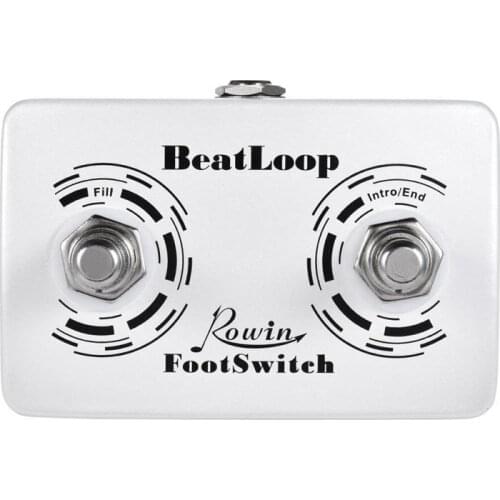 Dual Footswitch Foot Switch Pedal for BEAT LOOP Recording Effect Pedal with 6.35mm Cable