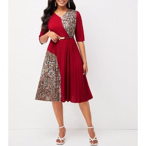 FAKUNTN Summer Midi Dresses