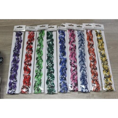 Hot selling 3 rope digital camo braided headband digital camo brand digital camo headband hot selling sport headband