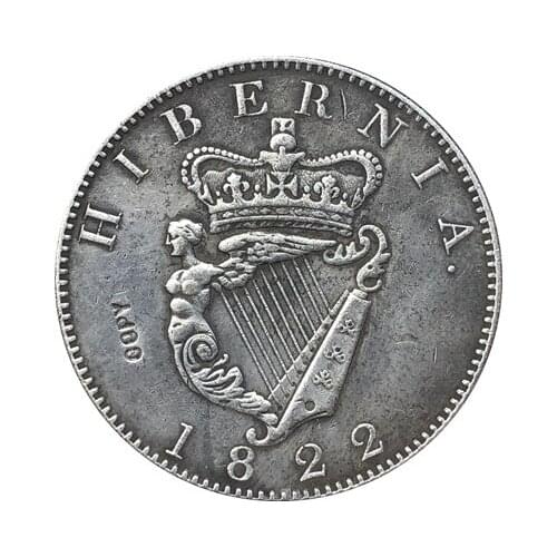 Ireland 1 Penny - George IV 1822 coins copy