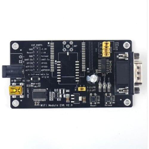 LPT100 WiFi Wireless Module Smart Link Antenna -External 3 Channel with EVK Evaluation Kit Test