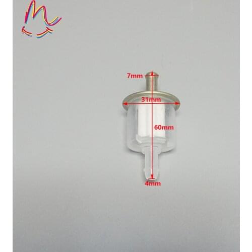Motorcycle Petrol Gas Inline Fuel Filter For Dirt Pit Trail Bike 4 Wheeler Quad ATV Quad Kids Baby Mini Moto Pocket Bike