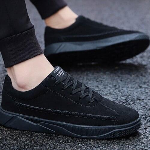 Man Casual Shoes Cotton Fabric Comfortable Men Shoes Mens Vulcanize Shoes Lace-up Solid Shallow Fashion Sneakers Canvas Shoes