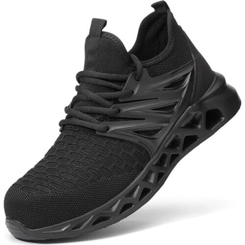 Light Buffer Work Safety Shoes Steel Toe Boots Anti-Piercing Working Shoes Indestructible Shoes Ryder Men Designer Sneakers