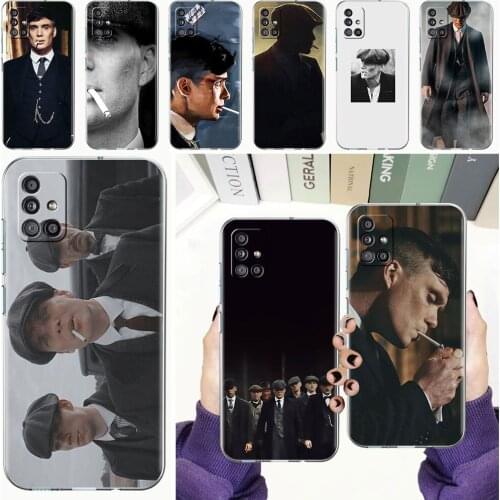 Soft Phone Case For Samsung Galaxy A51 A21s A71 A12 A31 A52 A41 A32 A02s A11 A72 A42 Clear Back Cover Funda Peaky Blinders Shell