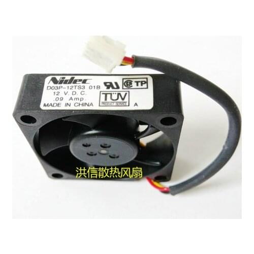 Nidec 3510 d03p-12ts3 01B DC12V 0.09A player / router / North Bridge fan