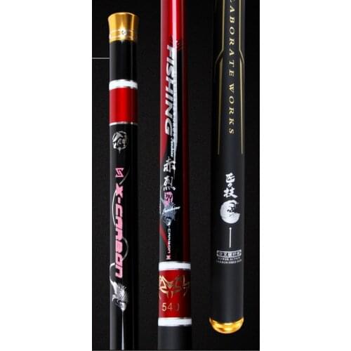 2020 new fishing rod high carbon rod 3.6m/4.5m/5.4m/6.3m/7.2m ultra-light and super hard 28tune taiwan fishing pole fishing gear