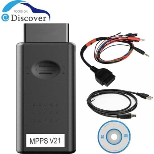 Newest MPPS V21 MAIN + TRICORE + MULTIBOOT with Breakout Tricore Cable MPPS 21 Chip Tuning Scanner