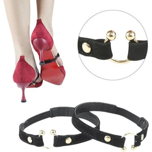 New Convenient 3 Styles Anti-Loose Adjustable Detachable Leather Fixed Shoes Strap For Woman Shoe Lace for High Heels