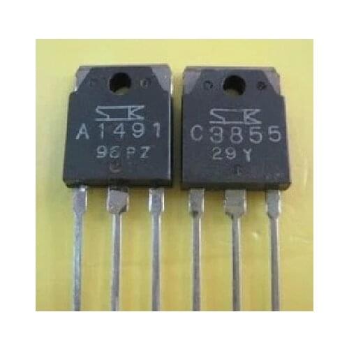 1491 c3855 imported power amplifier matching tube 2sa1491 2sc3855 high power direct insertion