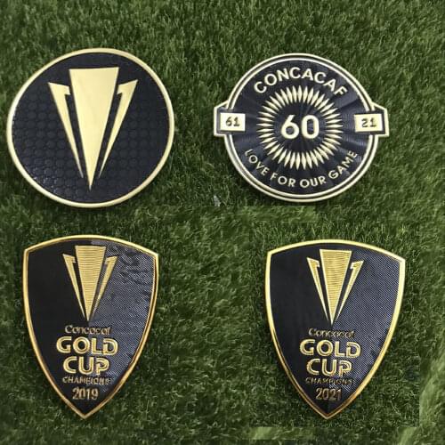 2021 Concacaf Gold Cup Patch Mexico Usa Game Patch Set Soccer Badge Iron on Transfer