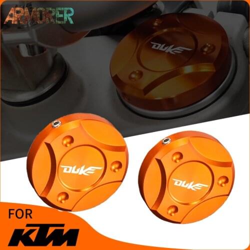 1 Pair Motorcycle CNC Aluminum Front Fork Suspension Top Cover Cap For KTM DUKE 125 200 250 390 690 990 1090 1190 1290 2013-2019