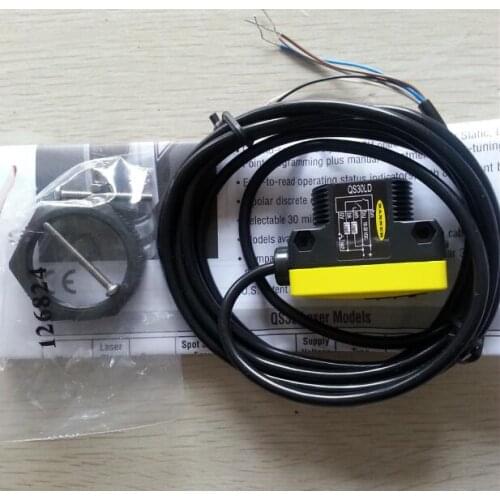 Free Shipping 1pcs/LOT Bonner laser diffuse reflection sensor QS30LD 10-30VDC bipolar