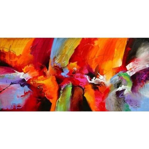 Big Size Top Workart Abstract Oil Paintings on canvas handmade High Quality Modern Home Office Hotel wall art decor decoration