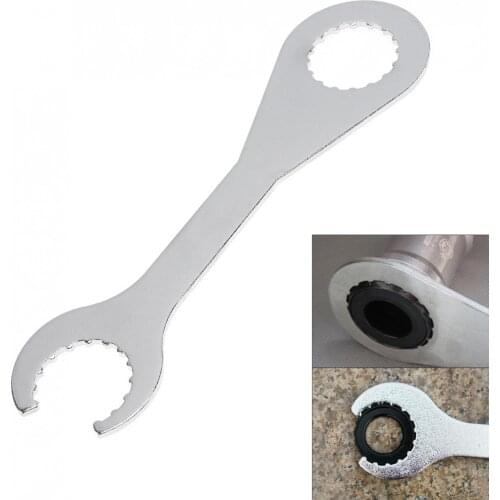 Bike Bicycle Hollow Shaft Wrench 2 in 1 Spanner Tool Mountain Cycling Crank Crankset Wrenches Bracket Ring Tools