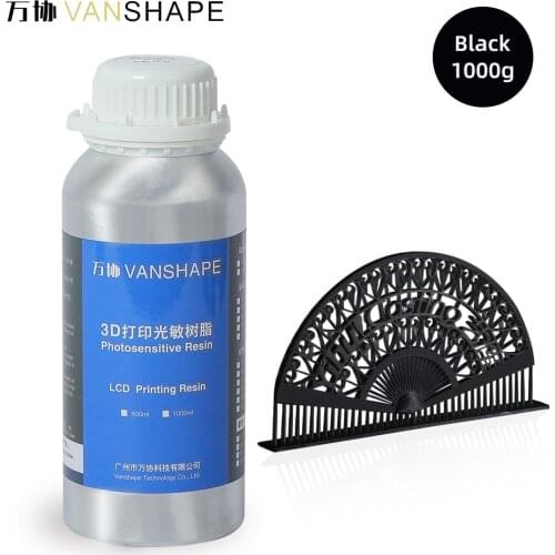 Vanshape 3D Printer Materials Photosensitive Hard Resin For Animation Figure Education Artworks
