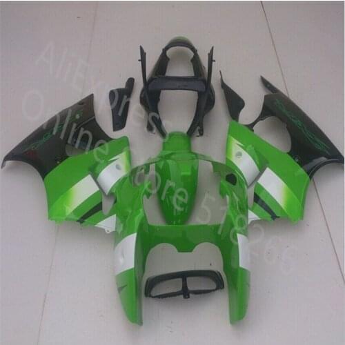Fit motocle Fairing For KAWASAKI Ninja ZX6R 00-02 ZX-6R 2000-2002 6R 00 02 ZX 6R 2000 2002 00 01 02 green black white Fairing