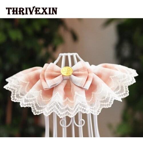 Pet Cat Adorable Lace Collar Bibs Fashion Bowknot Scarf Collar Lovely Plaid Necklace for Cats and Small Dogs Pets Product