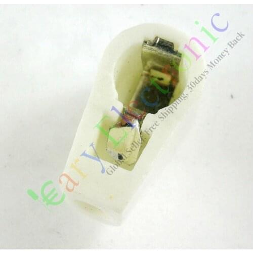 Wholesale and retail 8pcs 8.8mm Tube Anode Caps Ceramic Socket valve base fr 807 6146B FU25 24A 310A free shipping