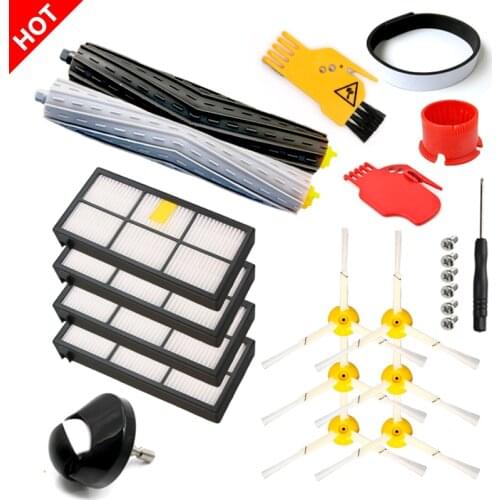 Caster Assembly Front Wheel for iRobot Roomba Vacuum Cleaner 800 900 Series 980 960 890 880 870 860 hepa filter side main brush