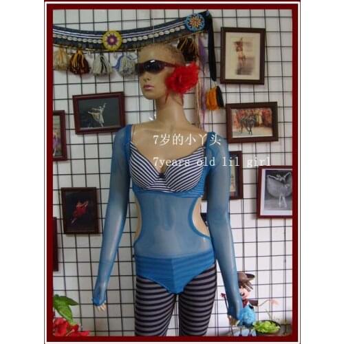 Transparent Thin Elastic Force Mesh Connect The Clothes Of Body CQ58 111