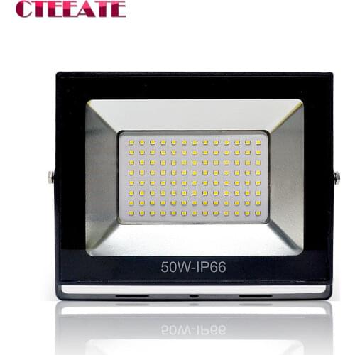 LED Floodlight 15W 20W 30W 50W 100W Spotlight Flood Light Search Light IP66 Waterproof Outdoor Lamp for Garden Street Square