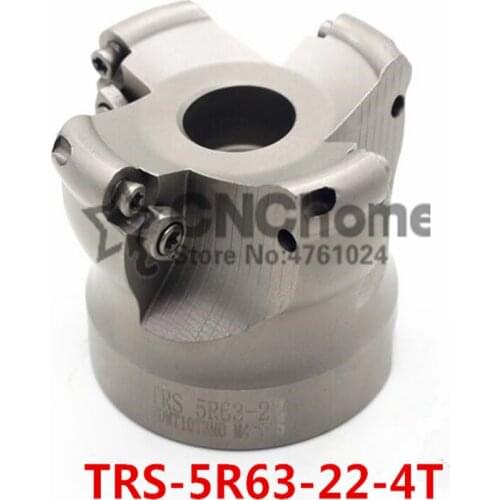 TRS5R 63-22-4T Face End Milling Cutter Indexable Flat Roughing Cutting ,CNC Milling Cutter