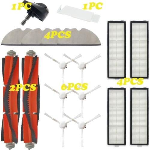 Mop Cloth Rags Water Tank Brush HEPA Filter for Xiaomi Mijia 1C STYTJ01ZHM Mi Robot Vacuum Mop SKV4093GL Accessories Spare Part