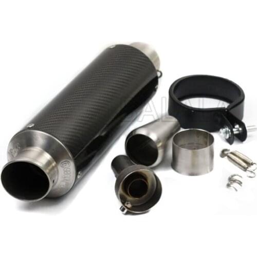 Universal 51mm Scooter Motorcycle Exhaust Pipe Muffler DB killer For GY6 CBR125 CBR250 CB400 CB600 YZF FZ400 Z750 LE001