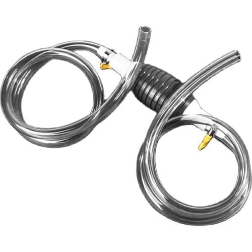 Universal 1m Pipe Oil Extractor Pump Manual Gasoline Oil Absorber Truck Car Fuel Tank Plus Urea Deflector Clamp Air Bag Ball